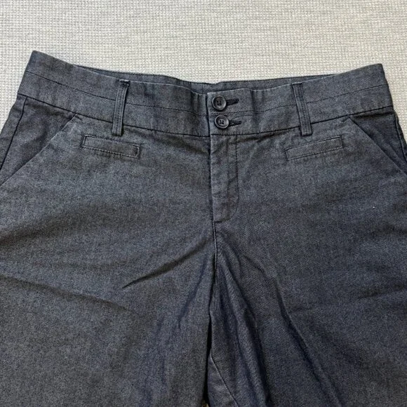 Lee Womens Blue Just Below The Waist Bermuda Style Shorts High Rise Size 12M - Picture 3 of 12